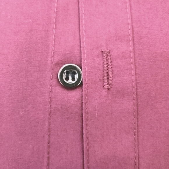 Jeansian cranberry button up. CLEAN!!! - Picture 3 of 10